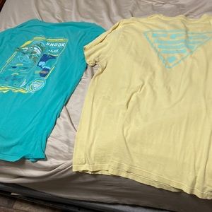 2 PFG Columbia shirts